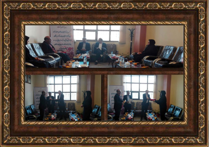 تكریم و معارفه سرپرست مركز آموزش علمی كاربردی استانداری استان